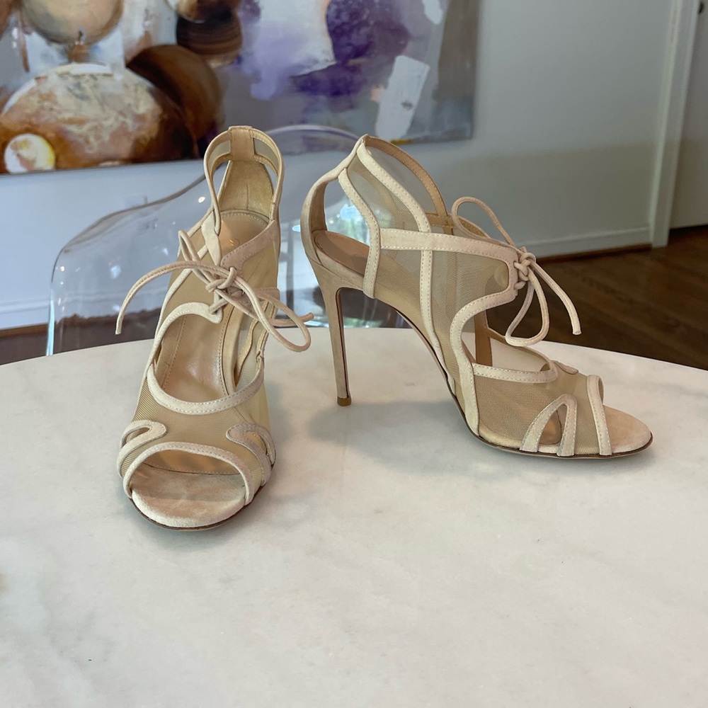 Gianvito Rossi Lace Up Sandals - Picture 13 of 13